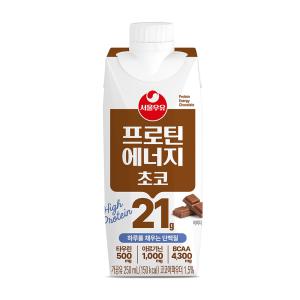 서울우유 프로틴 에너지 초코250ml x 18개입