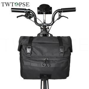 TWTOPSE 자전거 백팩 보루 롤 탑 백  브롬톤 접이식 27.5L 대형 노트북 도구 병 가방  레인 커버 스트랩 포