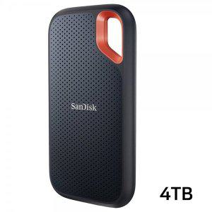 [제이큐]SanDisk Extreme Portable SSD 외장하드 V2 SSDE61 4TB