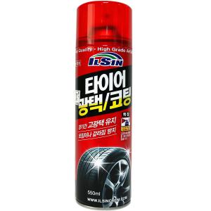 일신 타이어 광택제 550ml IS-7610 코팅제 세정제 NAVER미