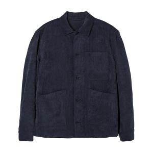 [롯데백화점]젠(남성 정장) 남성 네이비 코듀로이 클래식 간절기 프렌치 셔켓 초어 재킷 (ZSHD11-993)