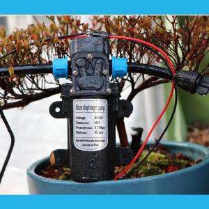 45W 1.0MM 저압 안개 냉각 시스템 자동 타이머 펌프 급수 미세 공기 가습기 풀사이드 정원 뒤뜰 놀이터 파
