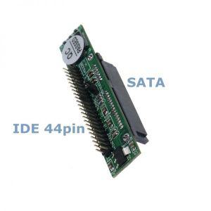 SSD 어댑터 카드 노트북 드라이브용 SATA-IDE 변환기 2.5인치 HDD 직렬 ATA 7 + 15P 암에서 44 핀 수 PATA