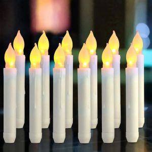 led 촛대 양초 캔들 LED 초 촛불 조명 배터리 구동 전자 티라이트 램프 크리스마스웨딩 파티 장식 인테리어