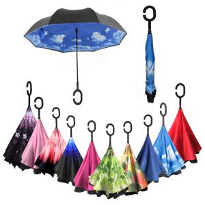 거꾸로 우산 튼튼한 거꾸로 접는 우산 자외선차단 예쁜 양산 장우산 우양산 양우산 약방향 반대로 접히는