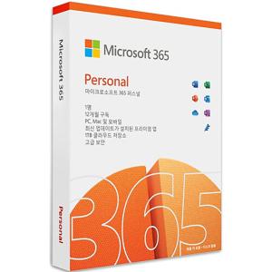 Microsoft 365 Personal PKC 한글 (1년) 정품