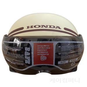 혼다 헬멧 클래식 바이크헬멧 반모 오픈페이스 스쿠터 하이바 HONDA