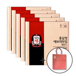 정관장 홍삼정 에브리타임 밸런스 10ml x 30포 (쇼핑백포함) 5박스_MC