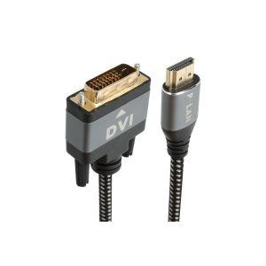 4K 2.0 HDMI to DVI D 10M 케이블 모니터선 듀얼 영상 분배기 빔프로젝터 컴퓨터 VGA카드 연결