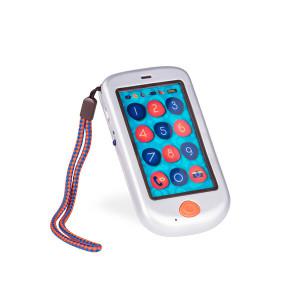 [브랜드B] 하이폰(실버) 녹음되는 아기 유아 어린이 전화기 장난감