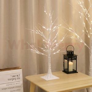 인테리어 USB 자작나무 LED 무드등(90CM) 따뜻한크리스마스 북유럽스타일조명 수수한인테리어_MC