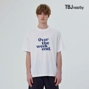 [하프클럽/티비제이]남성 over the weekend 티셔츠 (T212TS004P)