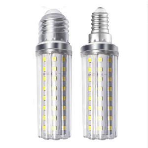 E14 E27 LED 램프 조명, 콘 전구 샹들리에, AC 110V, 220V, 13W, 20W