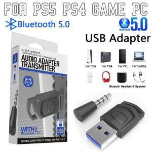 소니 PS5PS4 게임 콘솔용 무선 헤드폰 어댑터 수신기 PC 게임 액세서리 헤드셋 블루투스 오디오 송신기