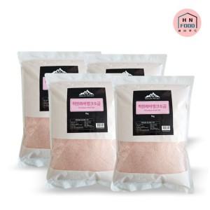 [하나푸드] 히말라야 핑크솔트 20kg 식용 소금 가는입자(5kg x 4팩)