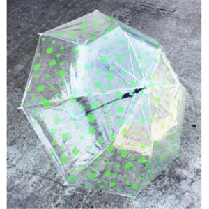 투명우산 땡땡이 비닐우산 어린이우산-색상랜덤발송