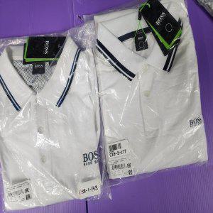 [타이틀리스트]휴고보스 반팔 티셔츠 110싸이즈 화이트 골프웨어 카라티 PK셔츠 기능성 2022