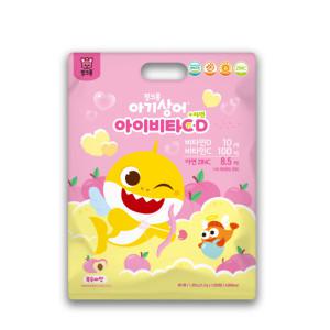 핑크퐁 아이비타C+D 아연 1000정 1개/복숭아맛 어린이 유아 키즈비타 비타민C 간식선물