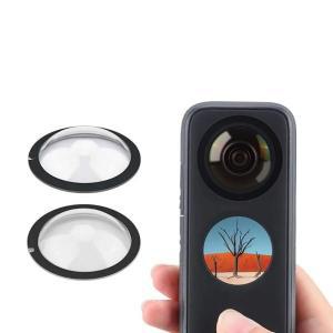 보호 액션 카메라 렌즈 가드 스크래치 방지 듀얼 렌즈 렌즈 보호대 Insta360 ONE X2 용 신제품