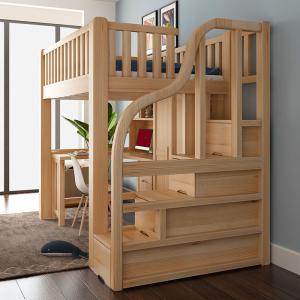성인 벙커 침대 벙커형 벙커침대 튼튼한 층 계단형 옷장 소형 원룸