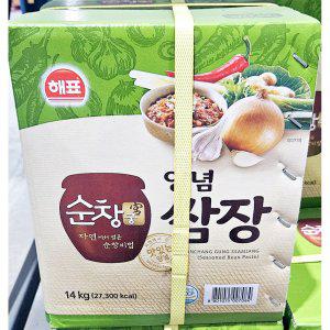 동하유통 쌈장 14kg 고기 식당 부페 무한리필 업소용
