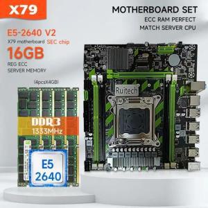 X79g 마더보드 키트 4G X79 Xeon E5 2640 V2 Ddr3 램 노트북 Reg Ec Ram Ddr3 Nvme Sata 컨트롤러, 2620, 2