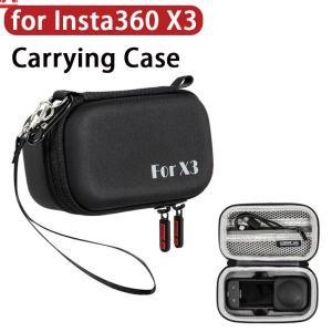 Insta360 One X3x2 미니 Pu 하드 쉘 박스용 휴대용 케이스 보호 여행 액션 카메라 가방 Insta 360 X3 액세