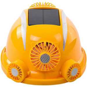 선풍기안전모 시원한 에어컨 선풍기 탈모방지 헬멧