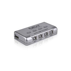 [퍼니메이커]USB2.0 프린터공유기 수동 선택기 4포트 스위치 PC 네트워크주변기기 PC주변기기 네크워크공유