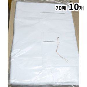 비닐봉투(흰색 34x50cm 70매 돈까스포장용) X10