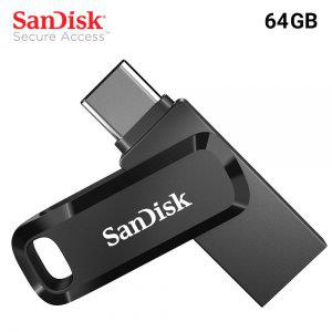 SanDisk USB 플래시 드라이브 Ultra Dual Drive Go C타입 (64GB)