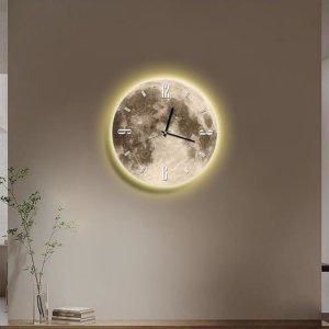 블랙문 DIY 램프 벽시계 램프시계 북유럽 홈데코시계