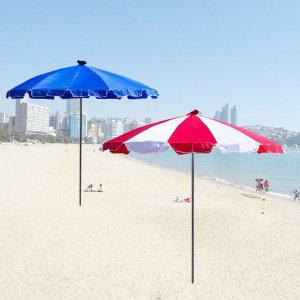 캠핑 파라솔 편의점 비치 야외 원형 우산 접이식 중형
