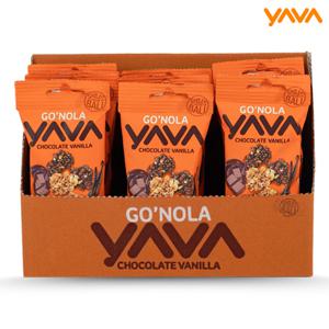  발리 필수 구매템 YAVA 야바 GO-NOLA 그래놀라 초콜릿 바닐라 30g x 12팩