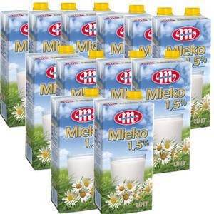  믈레코비타  믈레코비타 저지방 1.5% FLOWER 수입멸균우유 1L (12입)
