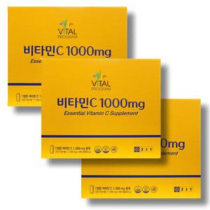  종근당건강  (멸치쇼핑) - 종근당건강 비타민C 1000mg 1100mg x 600정 3박스 고함량 비타민씨