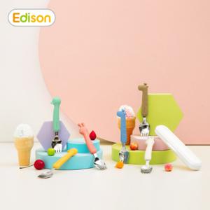  무료배송  에디슨 젓가락 유아 어린이 오른손용 교정젓가락 뽀로로 수저케이스 어린이집 준비물 실리콘식기
