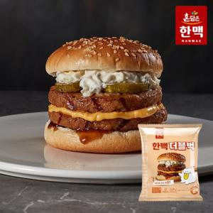  한맥푸드  한맥 더블벅 210G 1팩 / 자취생 필수템 추억의 햄버거