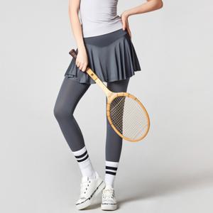  허그  젤로 스포츠 치마레깅스 여성운동복