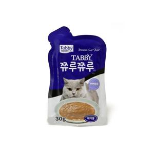  테비탑퍼  테비 쮸루쮸루 고양이간식 (헤어볼) 30g x 48개