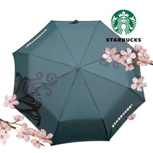  스타벅스  스타벅스 베이직 자동우산 체리블라썸 꽃비가 내리는 봄을 기다리는 스벅우산 양우산