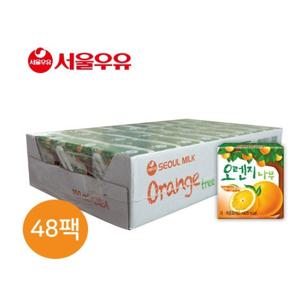  서울우유  서울 오렌지나무 150ml X 48팩/서울우유/두유/멸균우유