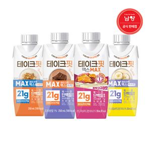 단백질21G 테이크핏 맥스 250ml X 24입 곡물/초코/호박고구마/바나나맛