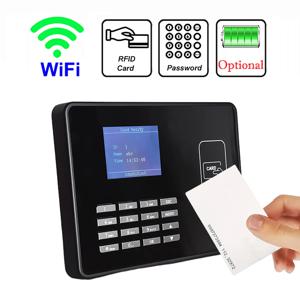 와이파이 근접 RFID 125kHz 카드 출근 기계, 스마트 카드 시계 시스템, 직원 체커, 배터리 옵션 지원