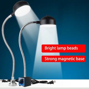 LED 기계 도구 작업 램프, 자석 베이스 재봉틀 선반, CNC 장비 조명, 책상 램프, 밝은 빛 220V-110V