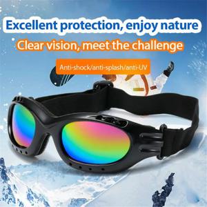 겨울 방풍 스키 안경, 오토바이 고글, 야외 스포츠 안경, 스키 고글, 방진 라이딩 선글라스, 아이웨어, 1 개