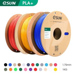 ESUN 3D 프린터 필라멘트 PLA + 1.75mm 치수 정확도 +/- 0.03mm 1kg (2.2 LBS) 스풀 3D 인쇄 재료