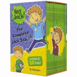 Hey Jack! 세트 당 20 개 완전한 잭 스택 영어 그림 동화책, 어린이 다리 장, 어린이 선물 상자, Libros