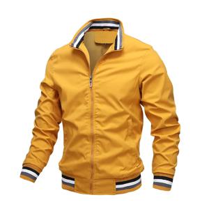 봄 여름 패션 방풍 바머 재킷 남성용, 캐주얼 아웃도어 스포츠 재킷 코트