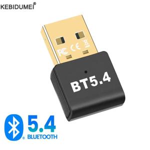 블루투스 5.4 어댑터 USB 블루투스 5.3, PC 동글 어댑터, 무선 마우스 키보드, 음악 오디오 리시버, USB 송신기